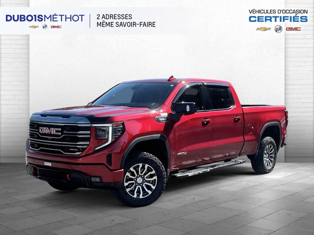 2023 GMC Sierra 1500 AT4 DURAMAX 3.0L DIESEL, CREW CUIR, BOSE 4X in Cars & Trucks in Victoriaville