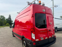 2015 Ford Transit Cargo Van Highroof Extended ex-Rogers van with 3.2L 5-cylinder diesel engine, 148"... (image 5)
