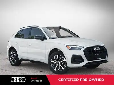 Only 5,303 Miles! Dealer Certified Pre-Owned. This Audi Q5 boasts a Intercooled Turbo Gas/Electric I...