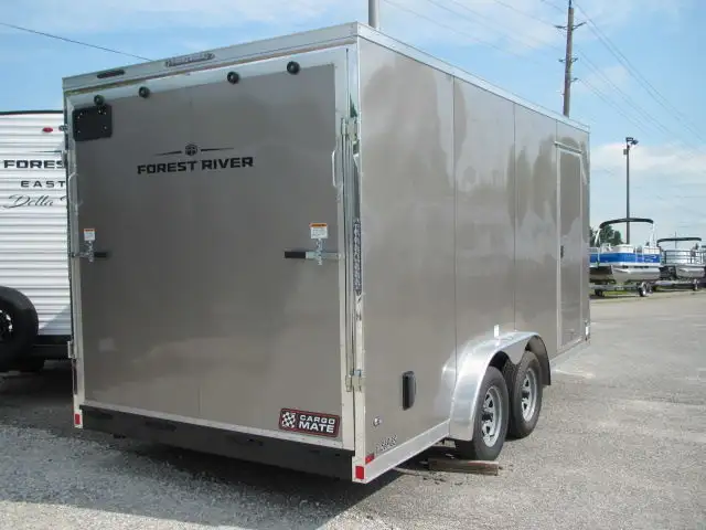 2025 CARGO MATE 7.5X16-SIDE BY SIDE PKG,7'6'' WIDE, FINANCING! in Cargo & Utility Trailers in Ottawa - Image 4