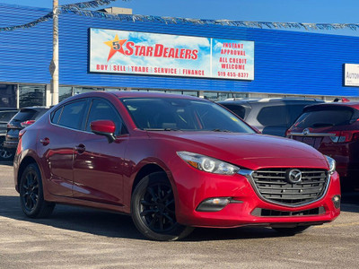  2018 Mazda Mazda3 SUNROOF H-SEATS R-CAM MINT! WE FINANCE ALL CR