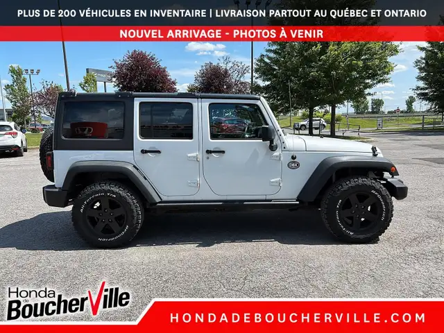 2016 Jeep Wrangler Unlimited SPORT MANUEL, TOIT RIGIDE ET TOIT M in Cars & Trucks in Longueuil / South Shore - Image 12