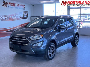 2021 Ford EcoSport Titanium | AWD | Leather | Sunroof | Backup Camera