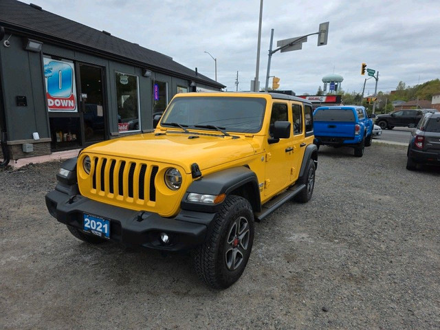 2021 Jeep Wrangler Unlimited Sport UNLIMITED SPORT S in Cars & Trucks in Sudbury
