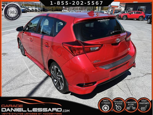 Toyota Corolla iM HATCHBACK AUTO MAG 17" BIZONE CRUISE GR ÉLECTR in Cars & Trucks in St-Georges-de-Beauce - Image 4