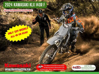 2024 KAWASAKI KLX 140R F - Only $29 Weekly, All-in On