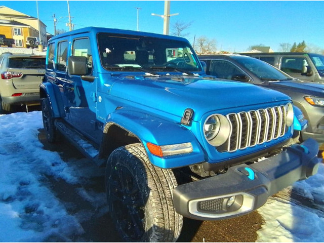  2024 Jeep Wrangler 4xe Sahara 4 Door 4x4! LEATHER! TOW PKG! in Cars & Trucks in Moncton - Image 2