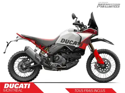 DUCATI DesertX Rally 2025Né dans le désert et ayant grandi hors des sentiers battus le DesertX Rally...