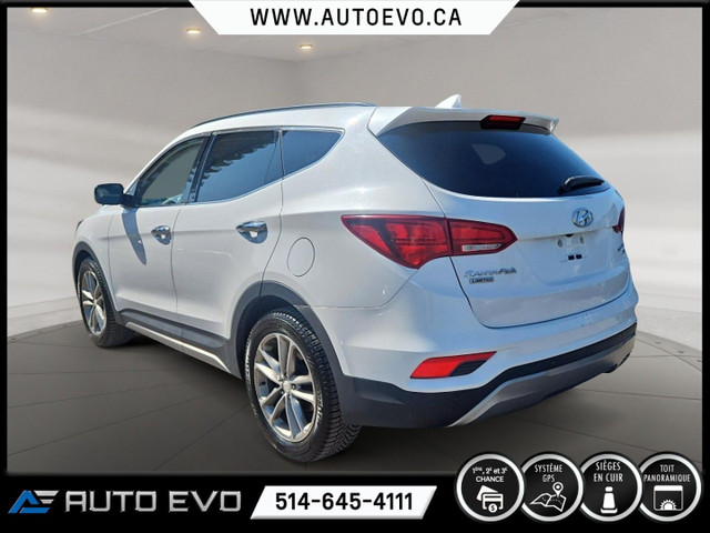 2017 Hyundai Santa Fe LIMITED AWD * CUIR * TOIT PANORAMIQUE * GP in Cars & Trucks in City of Montréal - Image 4