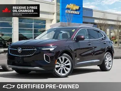Experience the refined luxury and confident handling of this 2023 Buick Envision Avenir. Boasting a...