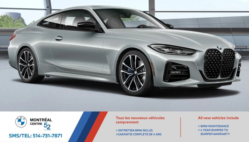 2023 BMW 4 Series 430i xDrive Coupe, Premium, M Sport, Freins M