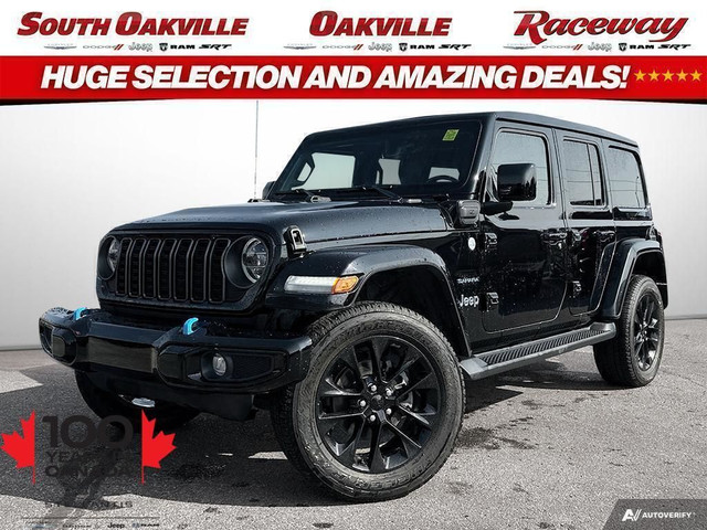 2021 Jeep Wrangler SAHARA 4XE | SKY-TOP | HEATED SEATS | CARPLAY in Cars & Trucks in Oakville / Halton Region