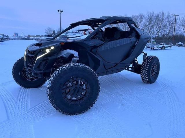2024 Can-Am Maverick R X RS with Smart-Shox Triple Black - IN ST in ATVs in Medicine Hat - Image 2