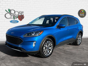 2021 Ford Escape Titanium Hybrid | Heated Seats & Wheel | Nav | Remote Start | Adaptive Cruise Control |