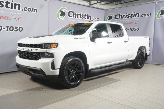 2022 Chevrolet Silverado 1500 RALLY SPORT CREW 4X4 MAG NOIR 20'' in Cars & Trucks in City of Montréal