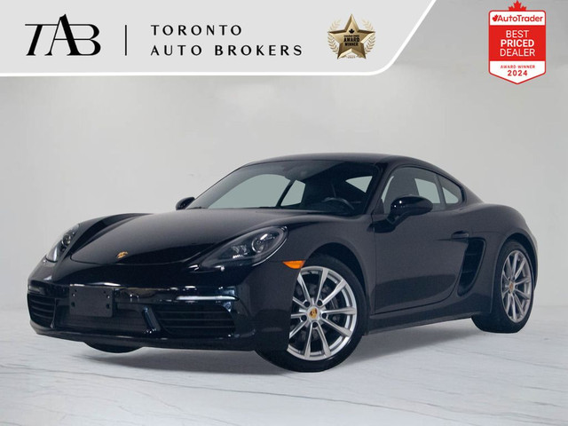 2018 Porsche 718 Cayman BOSE | HEATED/VENTED | REAR CAM in Cars & Trucks in Mississauga / Peel Region