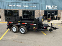 Ultra Low Pro 5 Ton Dump Trailer - In Stock