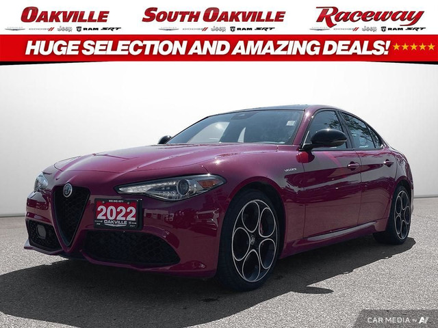 2022 Alfa Romeo Giulia Veloce | AWD | HARMON KARDON | ACTIVE ASS in Cars & Trucks in Oakville / Halton Region