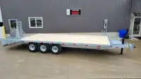 25ft 10 Ton Deckover Float with Flip-over Ramps