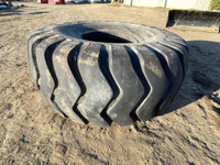Bridgestone 37.5 - 33 R lug 42 ply scraper tire still at 75 %!