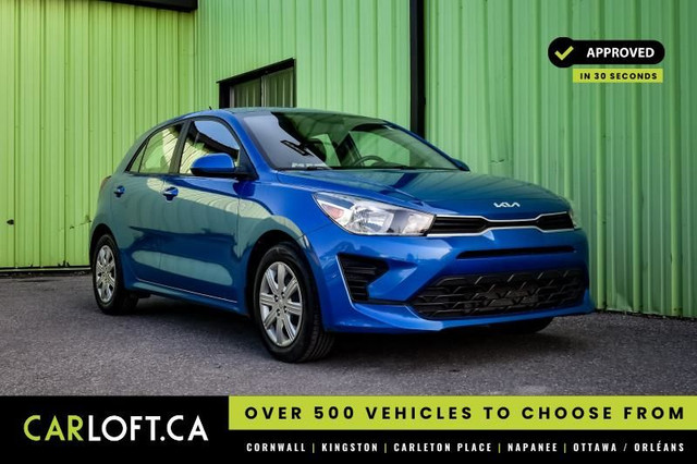 2022 Kia Rio 5-door LX Premium • HEATED SEATS • APPLE CARPLAY in Cars & Trucks in Ottawa