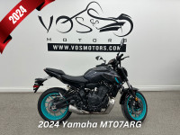 2024 Yamaha MT07ARG MT07ARG - V5972NP - -No Payments for 1 Year*