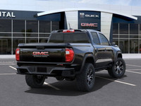 This 2025 GMC Canyon in Onyx Black is equipped with 4WD and Turbocharged Gas I4 2.7L/ engine. The GM... (image 4)
