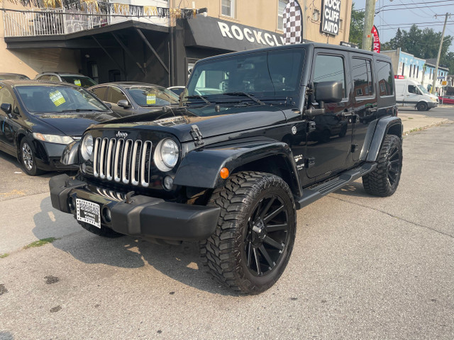 2016 Jeep Wrangler Unlimited Sahara in Cars & Trucks in City of Toronto