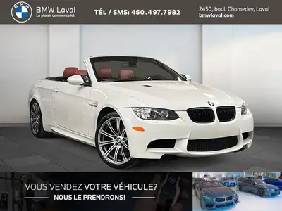 2013 BMW M3 CABRIOLET | Gr. MDrive | Gr. Exécutif | * Groupe MDrive * Groupe exécutif * Commande voc...