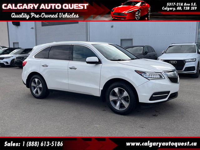  2016 Acura MDX SH-AWD 4dr BACK UP CAMERA/LEATHER/ROOF/3RD ROW in Cars & Trucks in Calgary