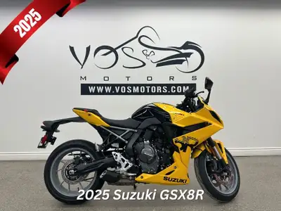 -Financing Available One glance, and the cutting-edge sportbike styling of the GSX-8R immediately ca...