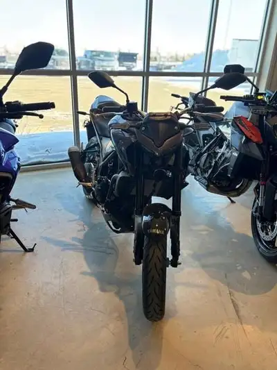 2023 Yamaha MT-03 With its sophisticated engine, lightweight handling and naked styling, the Yamaha...