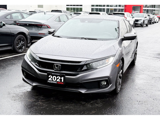 2021 Honda Civic Sport Sport|Sunroof|CarPlay|No Accidents in Cars & Trucks in Oshawa / Durham Region - Image 4