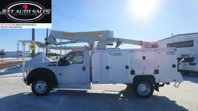 New Arrival..... 2012 FORD F-550 WITH TEREX BUCKET TRUCK for sale in Edmonton, Alberta - 6.7L V8 DIE...