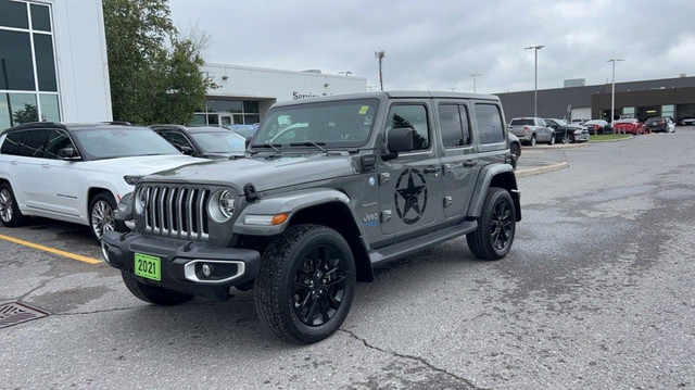 2021 Jeep Wrangler Unlimited 4xe Unlimited Sahara 4x4 in Cars & Trucks in Ottawa - Image 2