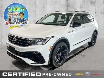 Experience the refined sportiness of this 2023 Volkswagen Tiguan Comfortline R-Line Black Edition. T...