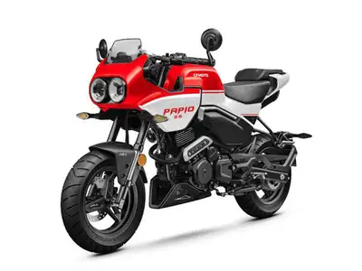May Promotion:$3,699++ 2025 CFMOTO Papio SSWith a retro-sport motorcycle design that pays homage to...