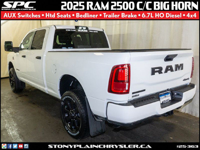 2025 RAM 2500 Big Horn 4x4 Crew Cab 6'4 in Cars & Trucks in St. Albert - Image 4