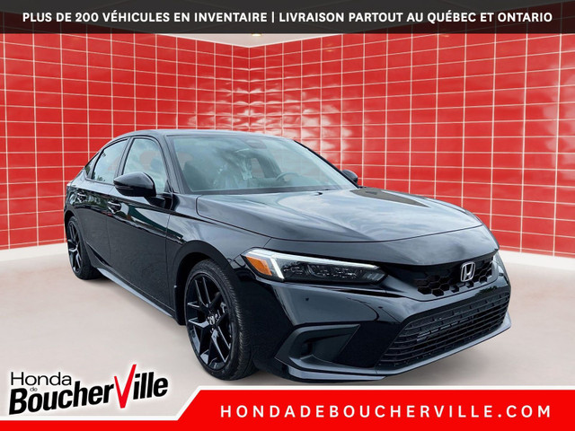 2025 Honda Civic Hatchback SPORT CVT HYBRIDE, TOIT OUVRANT, APPL in Cars & Trucks in Longueuil / South Shore - Image 4
