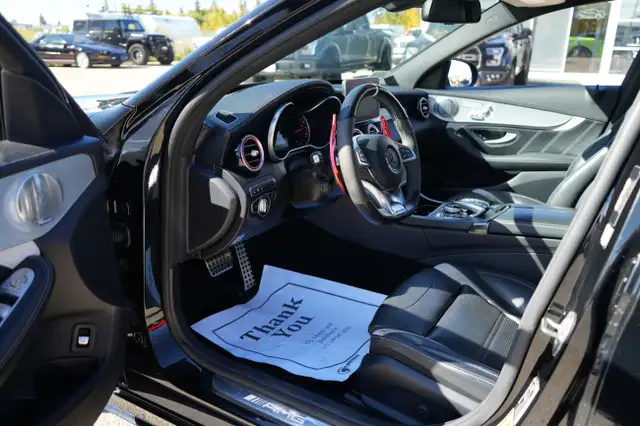 2017 Mercedes-Benz C-Class C63 AMG BLACKED OUT!! in Cars & Trucks in Red Deer - Image 10