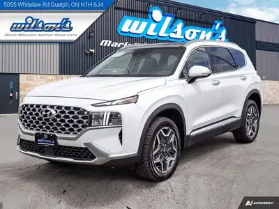 Come see this certified 2021 Hyundai Santa Fe Hybrid Luxury Hybrid AWD | Leather | Sunroof | Cooled...