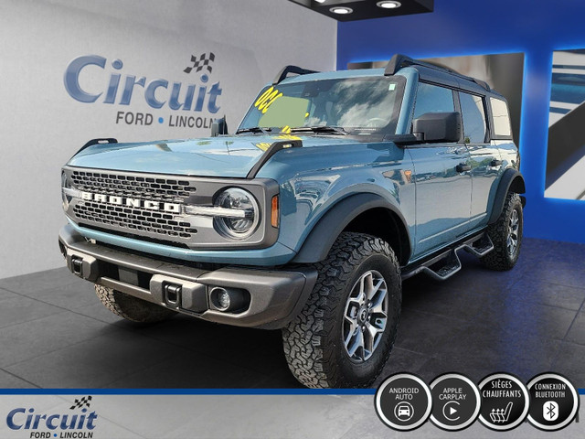 2022 Ford Bronco Badlands évolué 4 portes Hard top à vendre in Cars & Trucks in City of Montréal