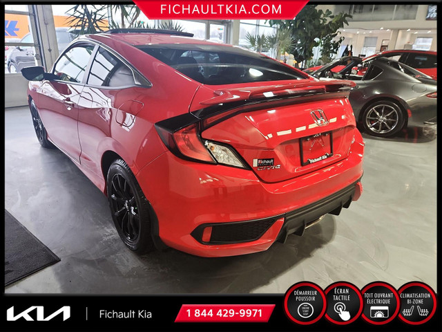 Honda Civic Coupé Sport 2020 **TOIT**PUSH BUTTON**CAM RECUL** in Cars & Trucks in West Island - Image 4