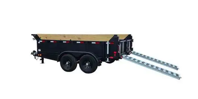 CANADA TRAILERS DUMP 83X12 TANDEM AXLE (14K) in Cargo & Utility Trailers in Oshawa / Durham Region - Image 5