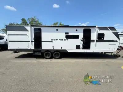 KZ Connect SE travel trailer C312BHKSE highlights: Dual Entry Private Bunkhouse U-Shaped Dinette Out...