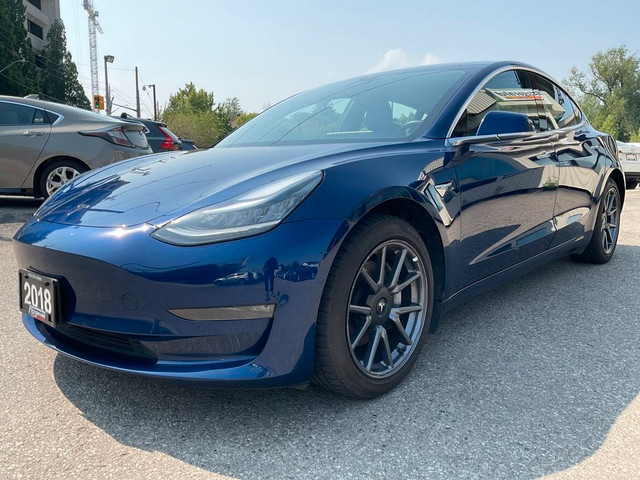 2018 Tesla Model 3 LONG RANGE AWD - DUAL MOTOR! LEATHER! NAV! CA in Cars & Trucks in Kitchener / Waterloo - Image 3