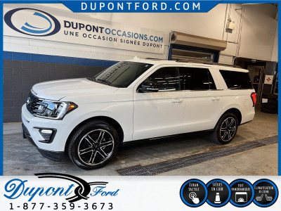 2021 Ford Expedition LIMITED MAX CUIR GPS TOIT TRES BAS KILOMETR