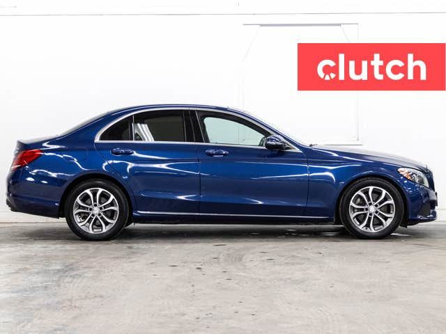 2017 Mercedes-Benz C-Class C 300 4Matic AWD w/ Nav, Sunroof, Rea in Cars & Trucks in City of Toronto - Image 4