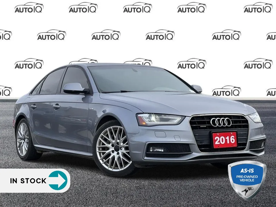 2016 Audi A4 2.0T Komfort plus AS-IS | YOU CERTIFY YOU SAVE!