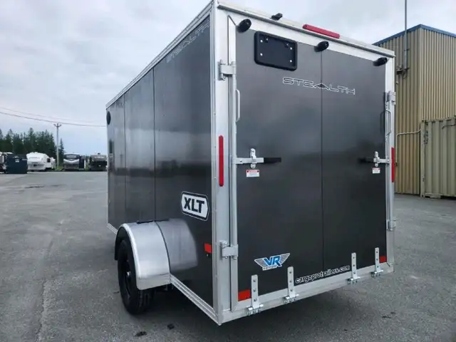 2026 Alcom Stealth 6X12SSA-XLT in Cargo & Utility Trailers in Thetford Mines - Image 8